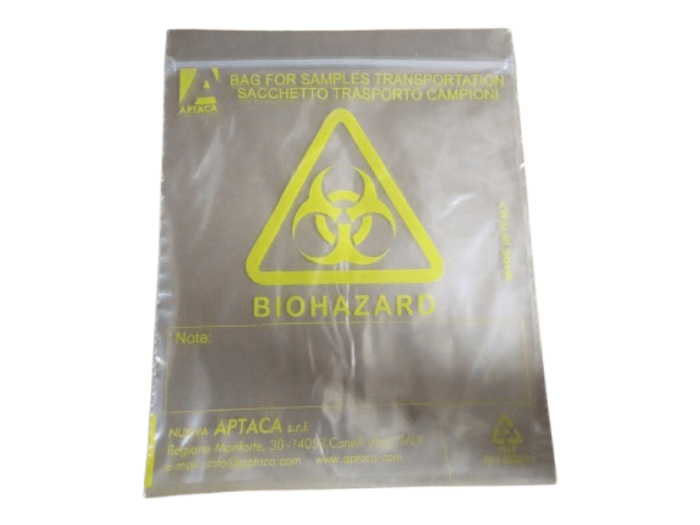 Biohazard Bags 25 x 15 cm